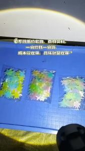 HC0028 NGÔI SAO DẠ QUANG PHÁT SÁNG DÍNH TƯỜNG TRANG TRÍ KỆ BÀN HỌC TRANG TRÍ PHÒNG NGỦ