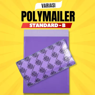 Fumu Kantong Plastik Packing HDPE / Plastik Packing Online Polymailer 20X30CM + Lem sekat Anti Plong Grosiran