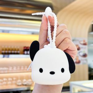 NAMSHEVA Silicone Coin Purse Cartoon Portable Storage Bag  Waterproof Pendant Purses