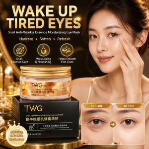 Snail Eye Mask Anti Wrinkle Essence Patch Hydrating Under Eye Mask Moisturizing Firming Eye Care Essence for Fine Lines Dark Circles Eye Bags