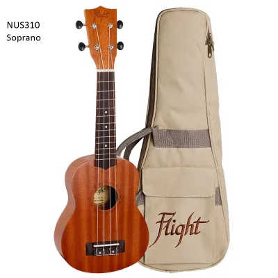 FLIGHT NUS310 (Soprano) / NUC310 (Concert) / NUT310 (Tenor) Ukulele + free padded bag