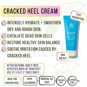 [Wellcare] SP8 Cracked Heel Cream Effective Repair for Cracked Heels Removes Corns Callous Itchy Feet Relief and Deep Moisturizing