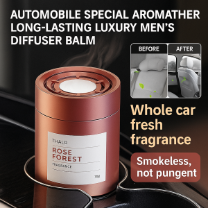 Car light luxury mens special diffuser car aromatherapy balm fireless aromatherapy car