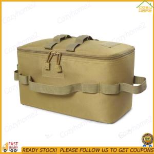[Cozyhome2] Picnic Cookware Container Large Capacity Portable Utensils Kit Box Foldable Waterproof Tool Storage Case for Outdoor Camping