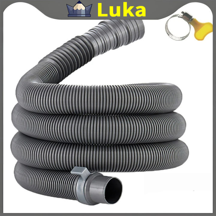 Washing Machine Drain Hose Universal Flexible Outlet Water Pipe Soft