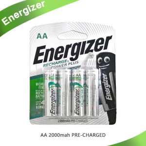 4-20pcs Energizer Rechargeable Battery 1.2V 2000mah AA And 800mah AAA NI-MH Adaptive Remote Control Mouse etc
