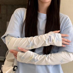 Loose womens ice sleeve sun protection arm sleeves thin ice silk arm sleeves UV protection