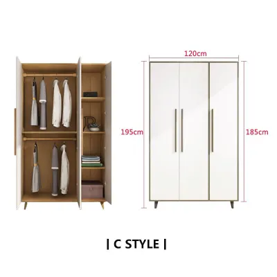🇸🇬SG Seller🇸🇬MUTRA Modular Wardrobe | 2 Door | 3 Door Wardrobe | Bedroom Closet | Clothes Storage Cabinet | Wooden Wardrobe | Free Delivery & Installation
