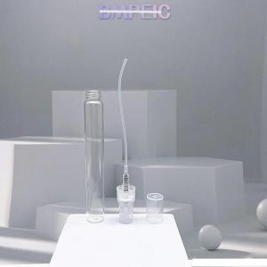 BMPEIC ขวดแก้วใส่น้ำหอมขนาดเล็กใสขวดเครื่องสำอางเปล่าขวดทดลองขวดแก้วบางขนาด2มล. 3มล. 5มล. 10มล.