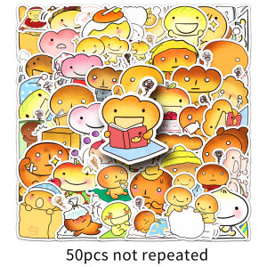 50PCS Kogepan Sticker Japanese Ancient Early Cartoon Cute Graffiti Decorated Hand Ledger Water Cup Cross-Border Skateboard Headset Stickers