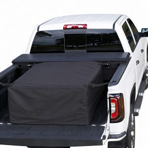 Cargo Bag Pick-Up 45X45 with Storage Bag | Heavy Duty Waterproof Truck Bed Cargo Organizer | Durable Outdoor Utility Storage