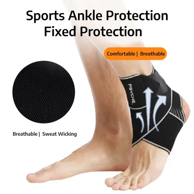 PSYCHE 1pcs Ankle Support Brace Compression Strap Support Foot Protector Weave Elastic Bandage Sprain