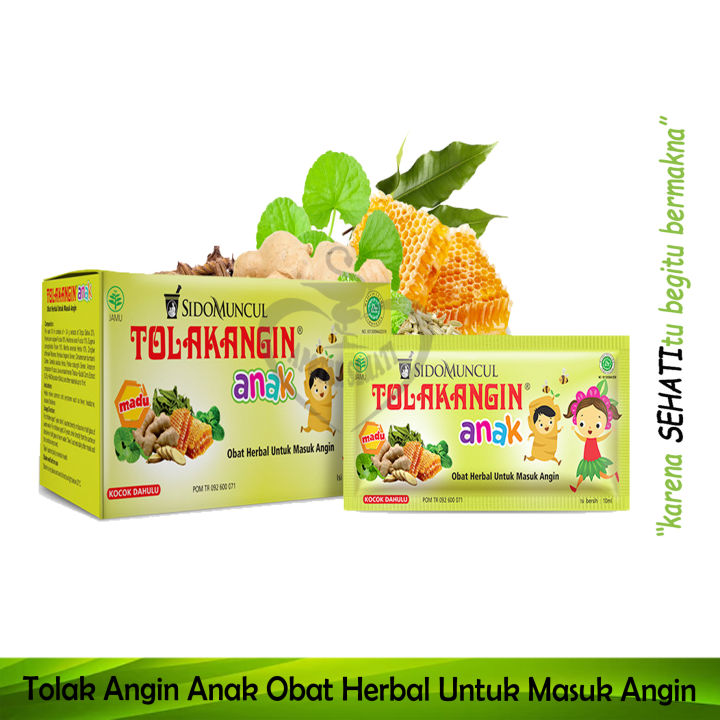 TOLAK ANGIN ANAK CAIR 10ML MASUK ANGIN HERBAL PER SACHET