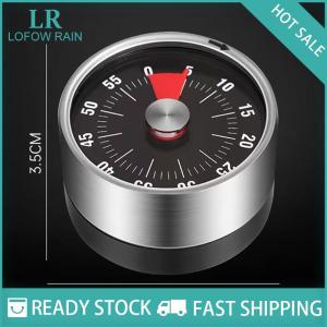 LF Wholesale✨Flash Sale ✨ Kitchen Timer Time Reminder 60 Minutes Magnet Round Shape Kitchen Tools Countdown Alarm Reminder Mechanical Cooking Timer