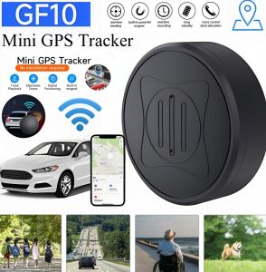 GF10 Mini GPS Tracker Car Vehicle Tracking Device Anti-Theft Real-time Locator for Pet Kids Wallet Positioning Tracker Child Smart Finder Positioner