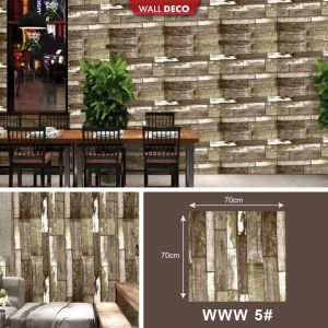 XL : 70CM X 70CM [[WWW]] WALL PAPER DINDING 3D WALLPAPER DINDING WALL PAPER  WALLPAPER DINDING BILIK TIDUR WALL PAPER 3D