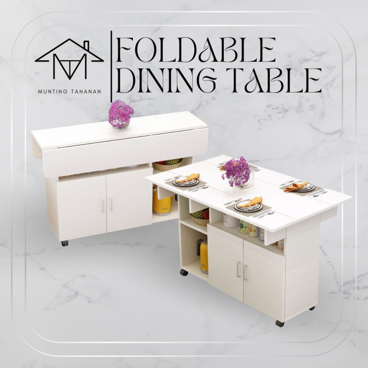 Modern Minimalist Space Saver Foldable Dining Table With Cabinets And   29e86f2600b91862ebdbf90d5fbdc79c  720x720q80 