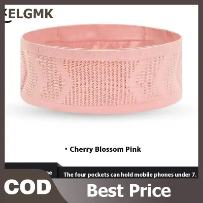 ELGMK 1PC Seamless Invisible Running Waist Belt Bag Gym Bags Lightweight Invisible Mobile Phone Bags Portable Elastic Run Cycling Bag