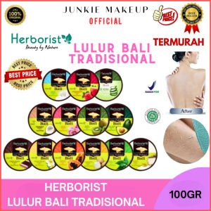 𝗝𝗨𝗡𝗞𝗜𝗘 𝗠𝗔𝗞𝗘𝗨𝗣 - Herborist Lulur Bali Tradisional Body Scrub Herborist 100gr
