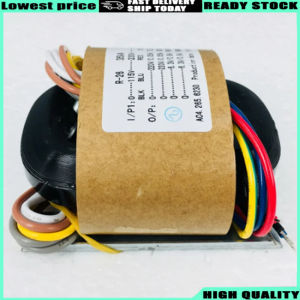 (In stock) 1PC 35W Sec Voltage 220V X2 + 6.3V X2 R-Core Transformer for TUBE Preamp DAC Amp DIY