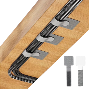 60pcs Adjustable Data Cable Organizers Wire Winder USB Cable Management Protector for Home Office Use Enduring