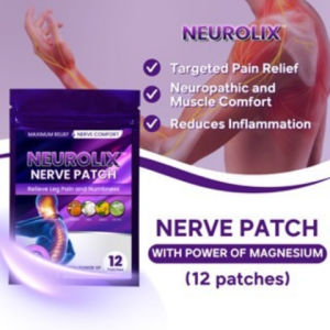 NEUROLIX Nerve Patch for Muscle & Joint Comfort Relaxing Herbal Warm Patch Body Relief 12pcs