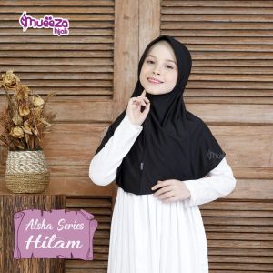 Jilbab Instant Sekolah Anak Alsha Bahan Premium Spandex Jersey Tersedia 10 Pilihan Warna by Mueeza Hijab