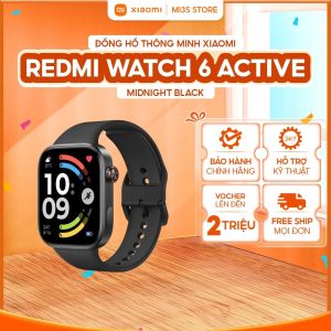 Đồng Hồ Thông Minh REDMI Watch 6 Active | AMOLED 1.85" Gọi Bluetooth 140+ Chế Độ Thể Thao Pin khỏe