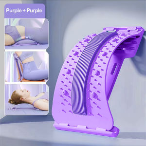 Back Massager Chest Hunchback Lumbar Stretcher Massage Tools Fitness Lumbar Support Spine Posture Corrector Adjustable