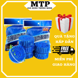 Combo 10 viên tẩy bồn cầu khử mùi hiệu quả Viên tẩy toilet