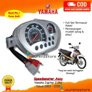 Speedometer YAMAHA Jupiter Z Lama (Komeng 2003 2004 2005) - Spidometer Assy Injeksi Kilometer KM Full Set Mika Kabel