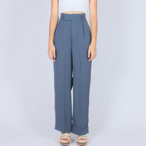 QUEENTIN Celana Panjang Kulot Wanita 0093 Katun Crinkle Polos