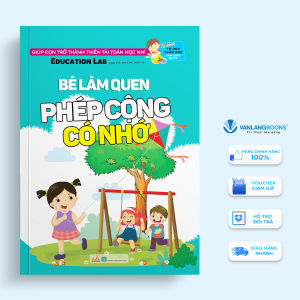 Sách - Tư Duy Toán Học Hàn Quốc - Bé Làm Quen Phép Cộng Có Nhớ-Vanlangbooks