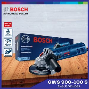 Bosch Angle Grinder GWS 900-100S 4" 100mm Disc 900w. 06013961K0 Heavy Duty HD Power Tool [ Blue Power by ECL ]