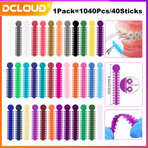 *XXAii【PHABC】40Pcs/pack tooth soft rubber band*a