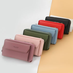 BAELLERRY Tas HP Wanita Dompet HP Selempang Wanita Dompet Panjang Baellerry Wanita Import Tas Multifungsi Murah Tas Fashion Wanita Kekinian
