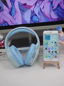 Headset Wireless for Computer and Mobile Phone 2.4G Bluetooth E-Sports Game PUBG with Headset for Laptop and Tablet