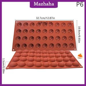Mazhaha 1 PC Baking Tray Pastry Mold Silicone Mold Chocolate Ball Mold Silicone Mold Lollipop Cake Mold kitchen Baking Tools