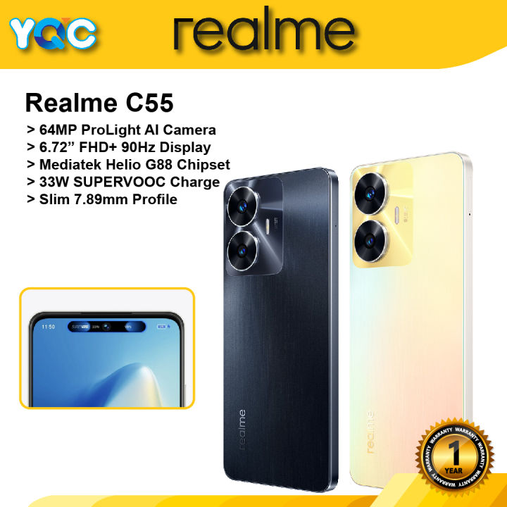 Realme C55 | 6+128/8+256 | 6.72