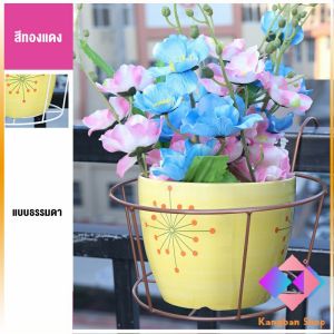 KANGBAN ที่แขวนกระถางต้นไม้แบบเหล็ก ที่วางกระถางดอกไม้แบบแขวน flower stand