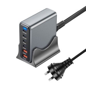 470W Gallium Nitride Multi-Port Charger usb Fast-charging mobile phone charger high-power portable desktop charging station