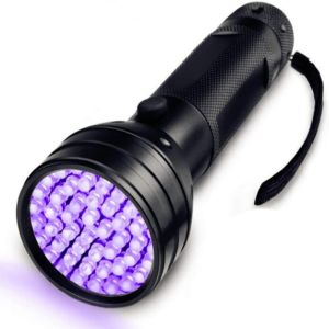 BLACKON UV 395NM Portable UV Flashlight 51/100 Led Lightweight Detection Lighting Lamp Multifunctional Mini Ultraviolet Flashlights For Pet Stacks