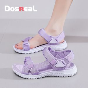 DosReaL Flats Sandals for Women Sale Outdoor Trekking Beach Quick Drying Girls Summer Shoes Breathable Lightweight Designer Fashion Ladies Sandals