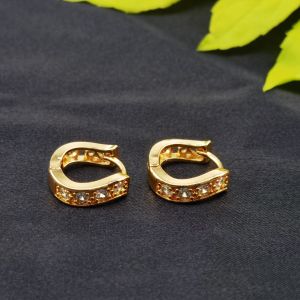 ANTING DROP WANITA JEPIT TITANIUM KOREA DEWASA EMAS LAPIS 18K BERLIAN ANTI LUNTUR ANTI KARAT