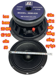 Loa bass 20 BM - hàng chính hãng - giá 1 cái - từ 145 côn 56 - gân vải 2 xếp