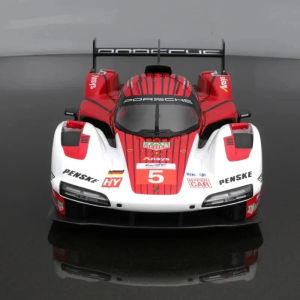 Bburago 1:24 Porsche 963 car model #5 racing car toys Leman rally alloy luxury Porsche 963 mainan Mobil sport gift