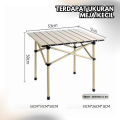 ATRIZ Meja Lipat Outdoor Portable Camping Glamping Folding Table Alumunium. 