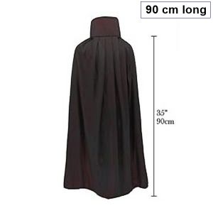 ผ้าคลุม ฮาโลวีน เสื้อคลุมฮู้ด ปก ผ้าสีดำ แฟนซี แวมไพร์ การแสดง คอสเพลย์  ถ่ายภาพ สำหรับเด็กโตและผู้ใหญ่ พร้อมส่งจากไทย