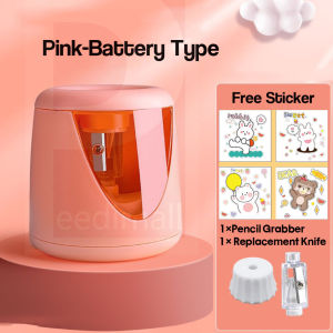 Electric Pencil Sharpener Automatic Pencil Sharpeners Sharpeners Pengasah Home Office School Pengasah Pensil Viral Jumbo Pencil 电动削笔机