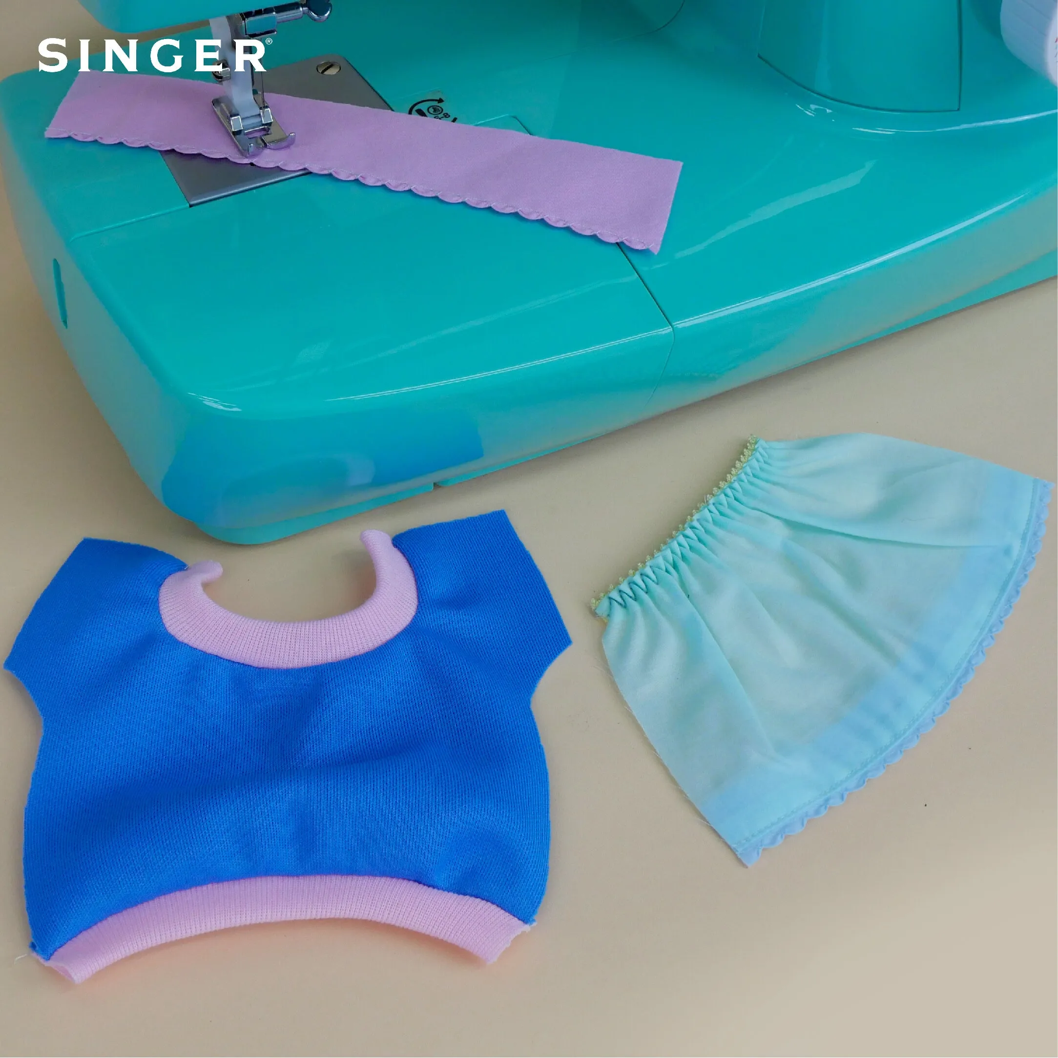 SINGER 3223G จักรกระเป๋าหิ้ว สีเขียว จักรเย็บผ้าไฟฟ้า (ซิงเกอร์)